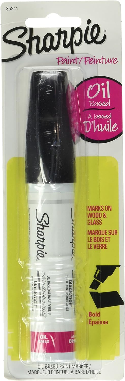 Sharpie Oil-based Bold Black Paint Pen/Marker in the Writing Utensils  department at